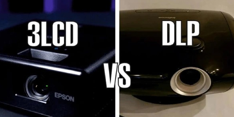 تفاوت ویدئو پروژکتورهای 3LCD و  DLP