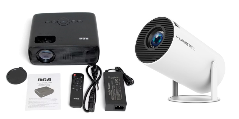 مقایسه مینی پروژکتور RCA280 و HY300 Mini