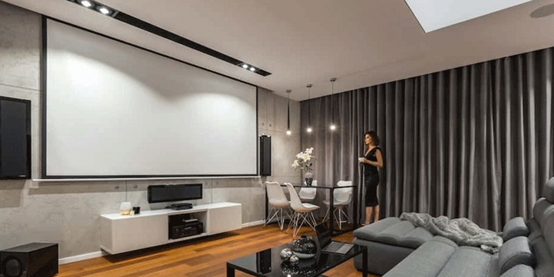 بررسی انواع پرده نمایش ویدئو پروژکتور