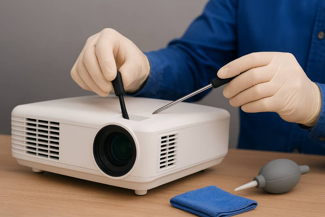 اهمیت سرویس دوره‌ای ویدئوپروژکتور