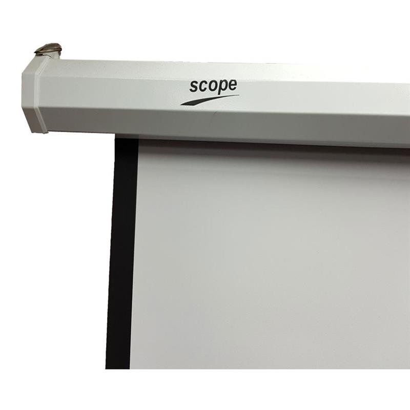 پرده نمایش برقی اسکوپ Scope Motorized Projector Screen 200×200
