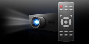 انواع ریموت ویدئوپروژکتور و نقش آن در نمایش تصویر