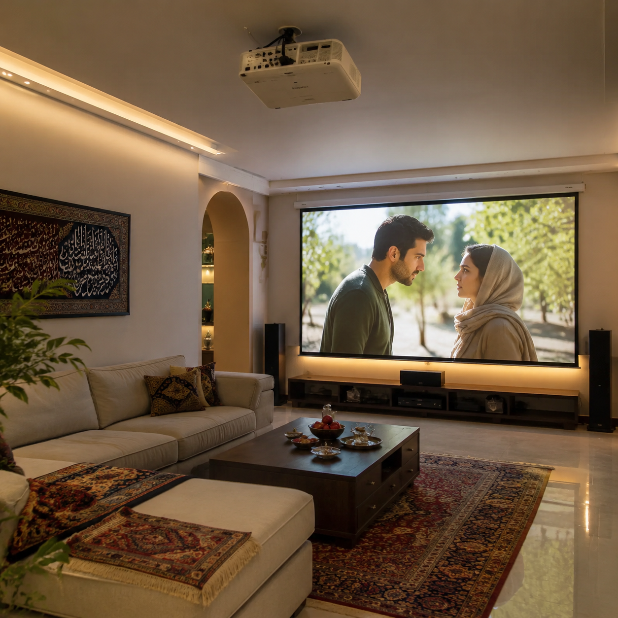 خرید ویدئوپروژکتور خانگی در اصفهان